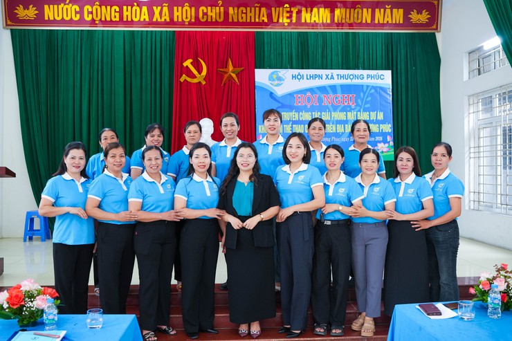 Hội LHPN xã Thượng Phúc đẩy mạnh tuyên truyền công tác GPMB Dự án Khu đô thị thể thao Olympic- Ảnh 6.