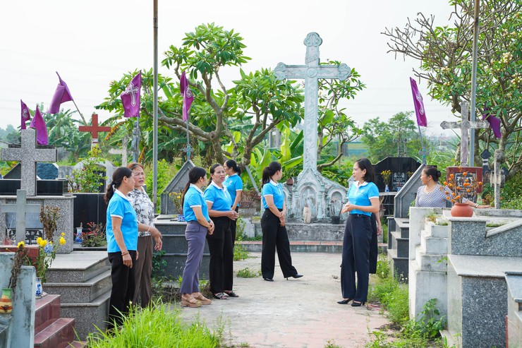 Hội LHPN xã Thượng Phúc đẩy mạnh tuyên truyền công tác GPMB Dự án Khu đô thị thể thao Olympic- Ảnh 3.