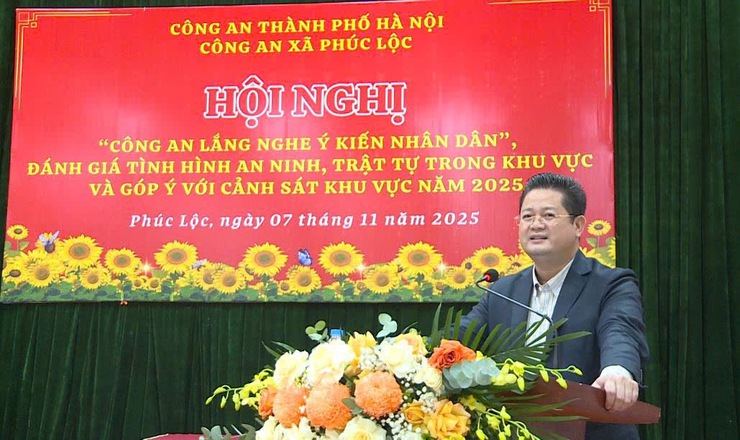 Công an xã Phúc Lộc: Chung tay khắc phục "05 điểm nghẽn" xây dựng xã "Trật tự - Kỷ cương - Văn minh - Hiện đại"- Ảnh 1.