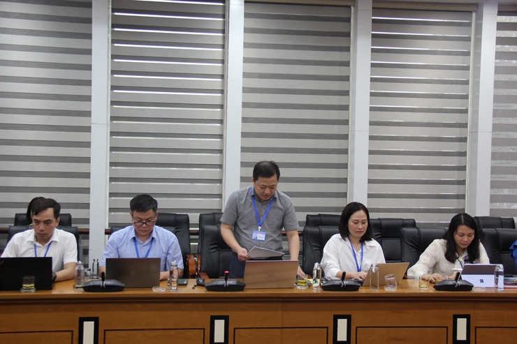 Trung tâm Phục vụ hành chính công Thành phố làm việc với phường Việt Hưng về nâng cao hiệu quả cải cách hành chính- Ảnh 2.