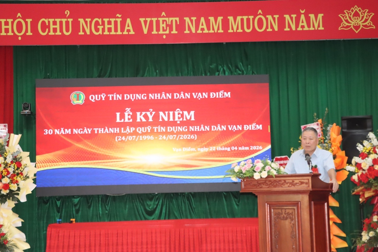 Quỹ tín dụng nhân dân Vạn Điểm tổ chức Đại hội thành viên thường niên năm 2026, kỷ niệm 30 năm thành lập- Ảnh 4.