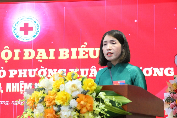 Đại hội Hội Chữ thập đỏ phường Xuân Phương lần thứ I, nhiệm kỳ 2026-2031: Lan tỏa giá trị nhân ái, thực hiện chính sách an sinh xã hội bền vững- Ảnh 9.