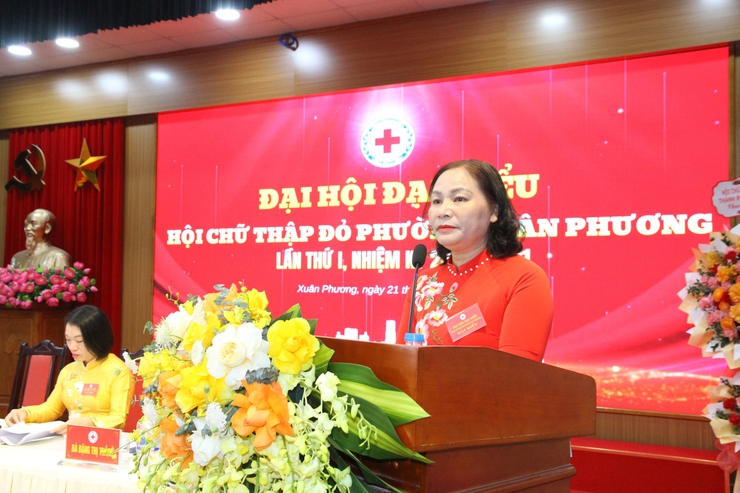 Đại hội Hội Chữ thập đỏ phường Xuân Phương lần thứ I, nhiệm kỳ 2026-2031: Lan tỏa giá trị nhân ái, thực hiện chính sách an sinh xã hội bền vững- Ảnh 4.