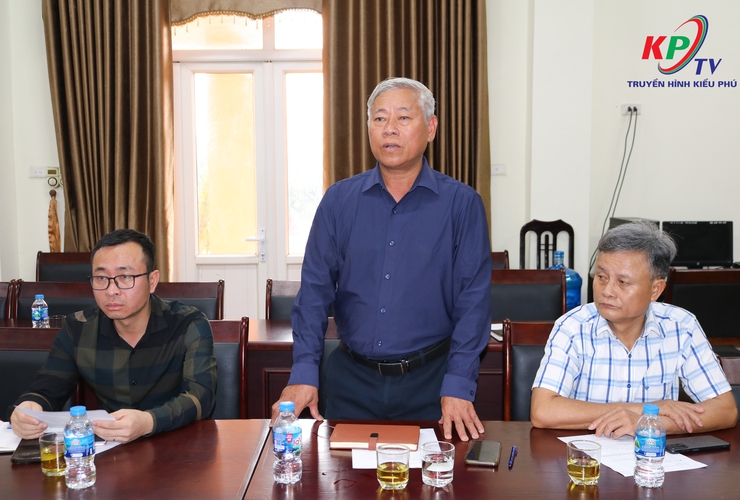 Đồng chí Chủ tịch UBND xã Kiều Phú chủ trì hội nghị triển khai công tác tổ chức Lễ đón nhận di sản văn hóa phi vật thể và khai hội Chùa Đồng Bụt năm 2026- Ảnh 8.