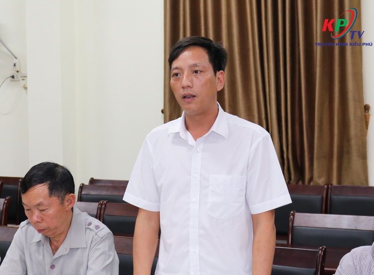 Đồng chí Chủ tịch UBND xã Kiều Phú chủ trì hội nghị triển khai công tác tổ chức Lễ đón nhận di sản văn hóa phi vật thể và khai hội Chùa Đồng Bụt năm 2026- Ảnh 6.