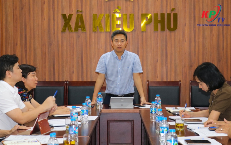 Đồng chí Chủ tịch UBND xã Kiều Phú chủ trì hội nghị triển khai công tác tổ chức Lễ đón nhận di sản văn hóa phi vật thể và khai hội Chùa Đồng Bụt năm 2026- Ảnh 9.