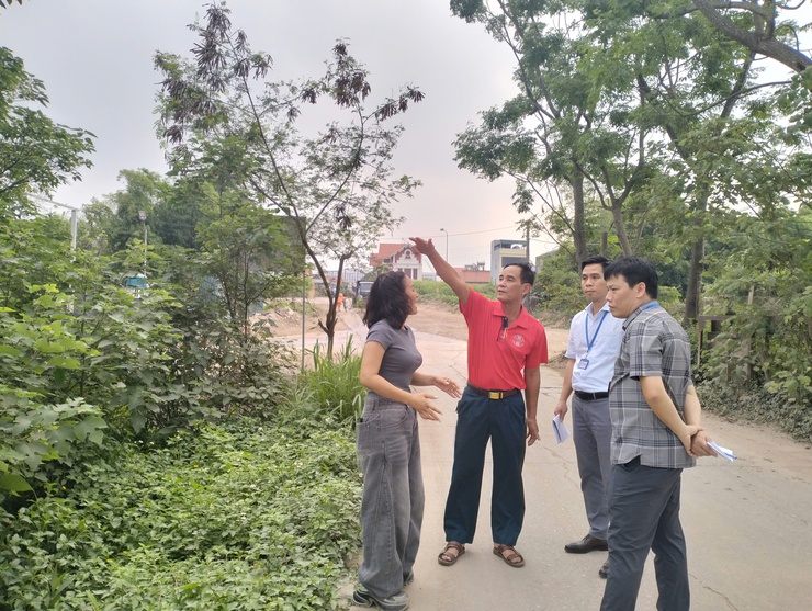Cụm cơ sở Đảng số 5 kiểm tra hiện trường các kiến nghị cử tri tại hội nghị giao ban ngày 03/4/2026- Ảnh 1.