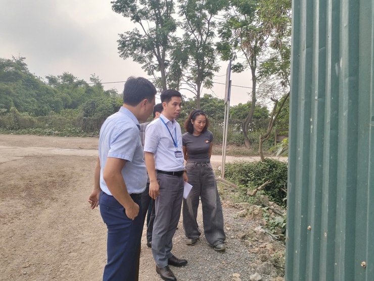Cụm cơ sở Đảng số 5 kiểm tra hiện trường các kiến nghị cử tri tại hội nghị giao ban ngày 03/4/2026- Ảnh 2.
