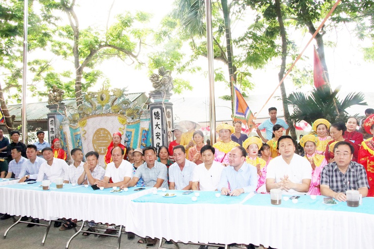 Khai mạc Lễ hội truyền thống Đình Hưng Thịnh- Ảnh 1.