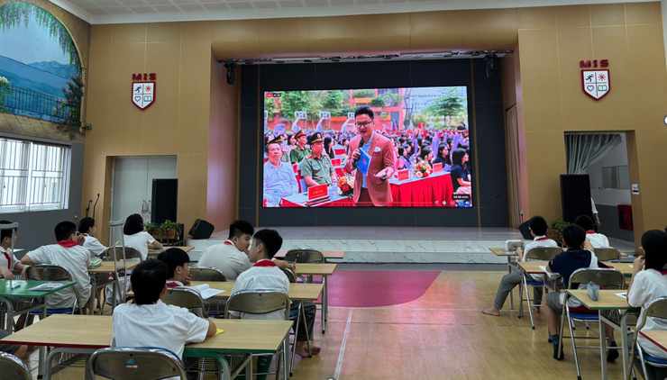 CÁC TRƯỜNG THCS TRÊN ĐỊA BÀN PHƯỜNG CẦU GIẤY THAM DỰ TIẾT HỌC PHÁP LUẬT TRỰC TUYẾN "GEN Z – TỰ HÀO HÀ NỘI, SỐNG CHUẨN AN TOÀN"- Ảnh 8.