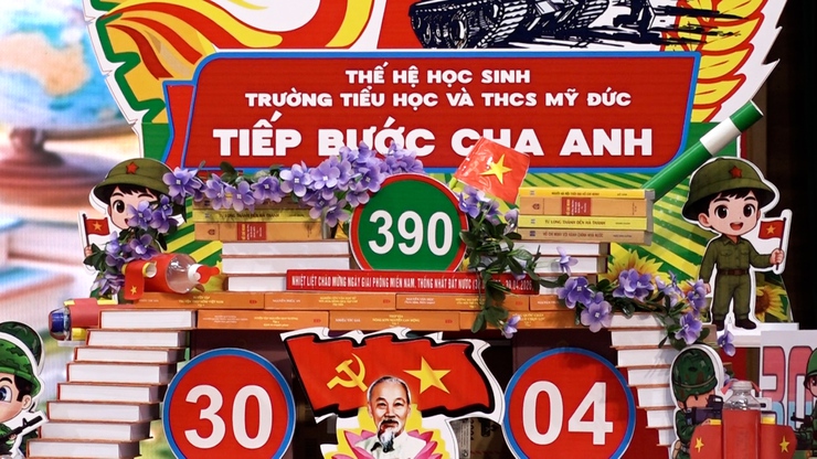 Xã Mỹ Đức Lan tỏa phong trào đọc sách- Ảnh 7.