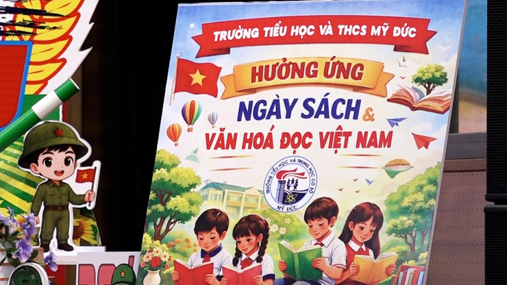 Xã Mỹ Đức Lan tỏa phong trào đọc sách- Ảnh 8.