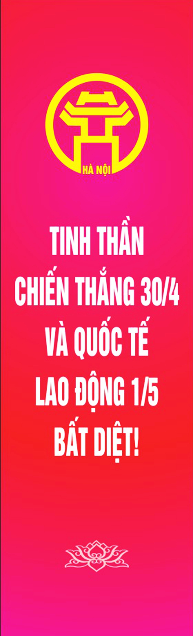 Panô, tranh cổ động kỷ niệm 51 năm Giải phóng miền Nam, thống nhất Đất nước; 140 năm Ngày Quốc tế Lao
động- Ảnh 3.