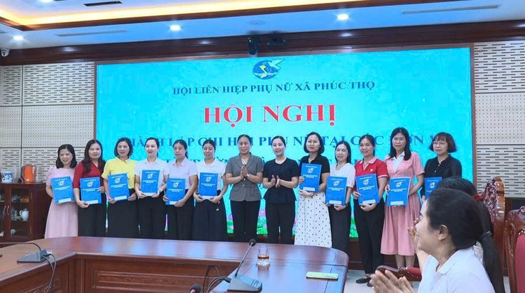 Phúc Thọ: Ra mắt 22 Chi hội Phụ nữ khối trường học- Ảnh 8.
