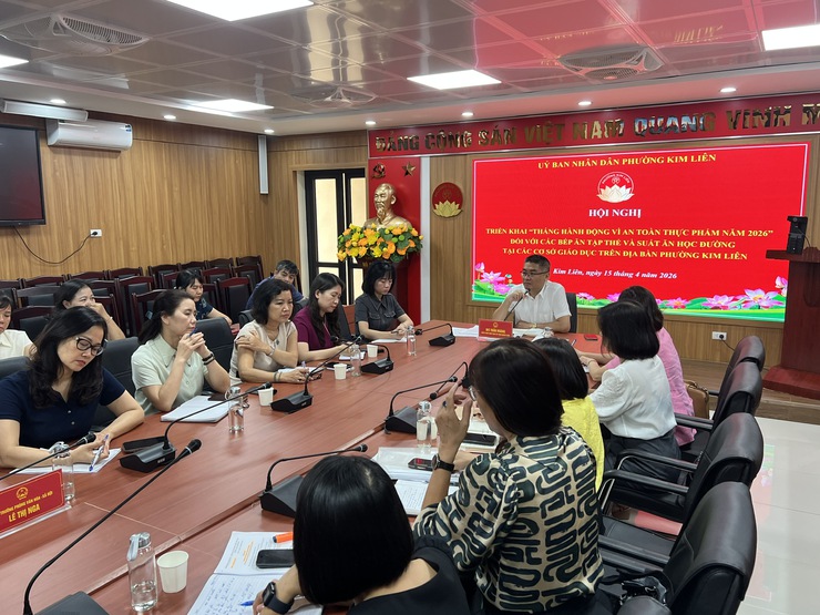 UBND phường Kim Liên triển khai "Tháng hành động vì an toàn thực phẩm" năm 2026- Ảnh 2.