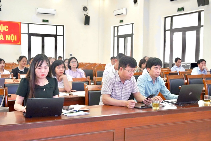 Xã Thiên Lộc tổ chức Hội nghị tập huấn, hướng dẫn sử dụng hệ thống HanoiWork- Ảnh 2.