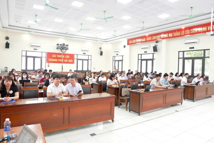 Xã Thiên Lộc tổ chức Hội nghị tập huấn, hướng dẫn sử dụng hệ thống HanoiWork- Ảnh 4.