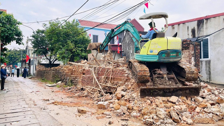 Thôn Trạch Lôi – Điểm sáng lan tỏa phong trào hiến đất mở đường- Ảnh 1.