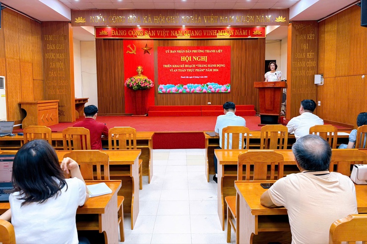 Thanh Liệt quyết liệt đảm bảo an toàn thực phẩm trong tháng hành động năm 2026- Ảnh 6.