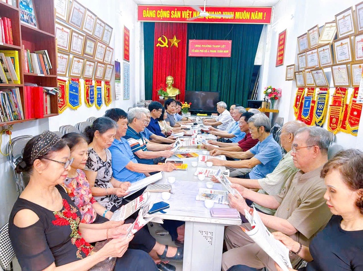 TDP số 4, Thanh Xuân Nam, phường Thanh Liệt hưởng ứng Ngày Sách và Văn hóa đọc năm 2026- Ảnh 4.