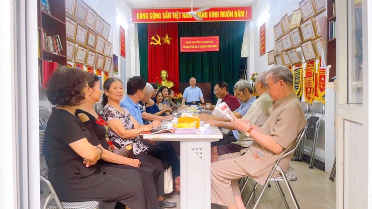 TDP số 4, Thanh Xuân Nam, phường Thanh Liệt hưởng ứng Ngày Sách và Văn hóa đọc năm 2026- Ảnh 1.