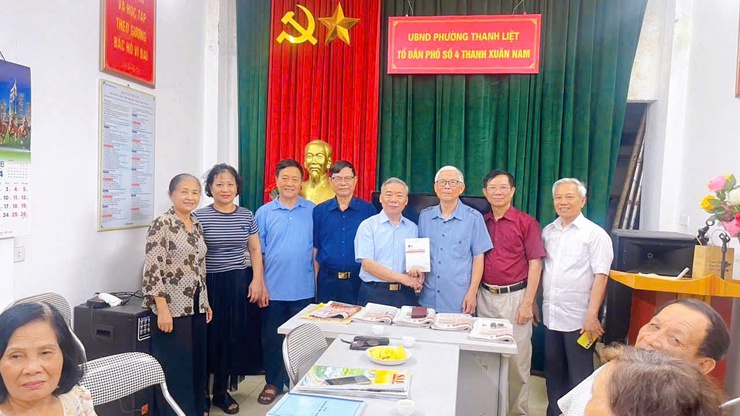 TDP số 4, Thanh Xuân Nam, phường Thanh Liệt hưởng ứng Ngày Sách và Văn hóa đọc năm 2026- Ảnh 2.