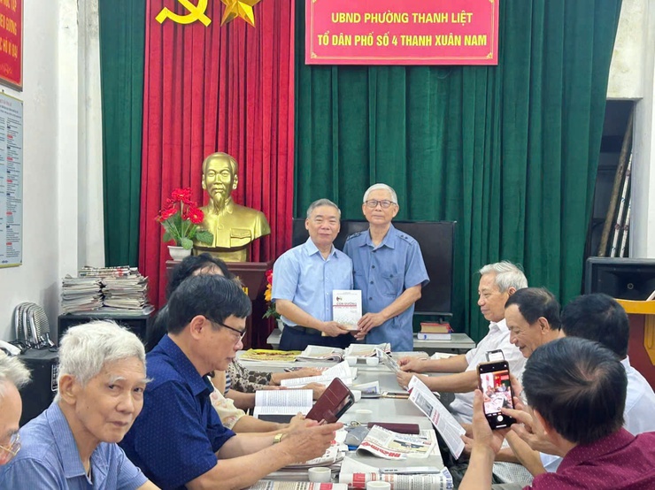 TDP số 4, Thanh Xuân Nam, phường Thanh Liệt hưởng ứng Ngày Sách và Văn hóa đọc năm 2026- Ảnh 3.
