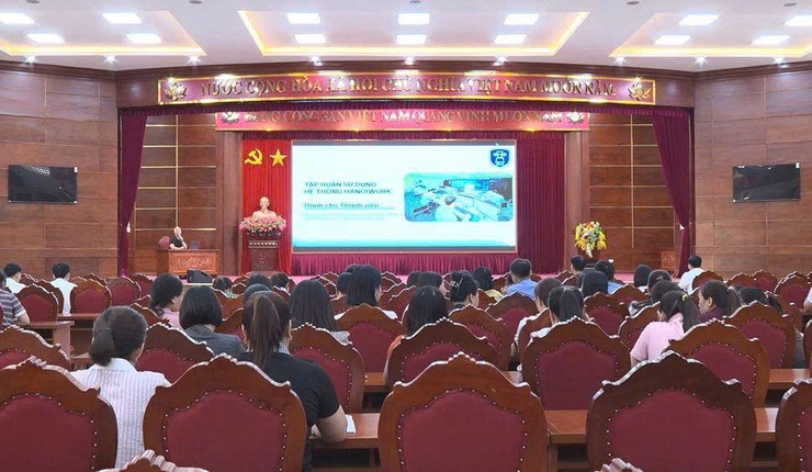 Xã Phúc Thọ tập huấn nền tảng làm việc số Hanoiwork- Ảnh 5.