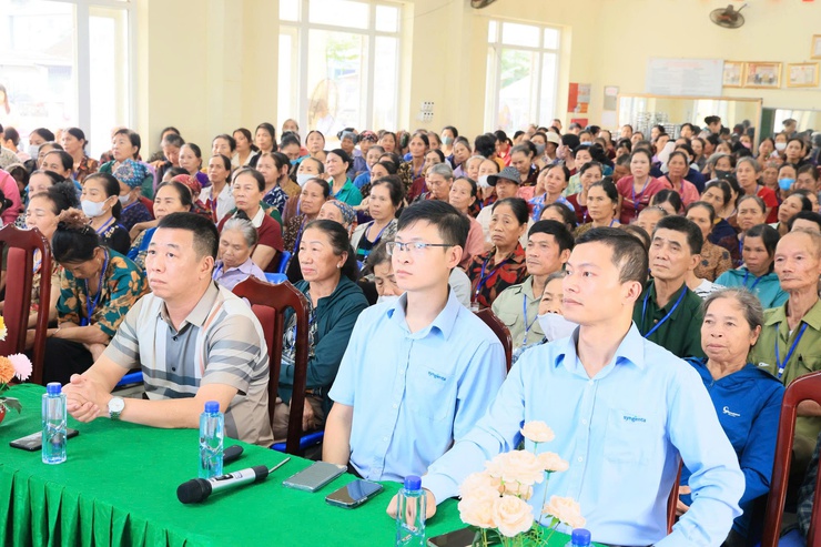 Công ty TNHH Syngenta phối hợp với Trung tâm Dịch vụ tổng hợp xã Thư Lâm tổ chức Hội nghị tọa đàm “Giải pháp tối ưu năng suất và chất lượng hạt lúa”- Ảnh 7.