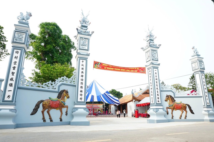 Lễ khánh thành Đình Yên Lạc, xã Hoà Phú- Ảnh 1.