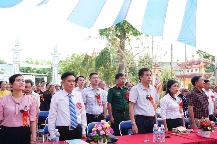 Lễ khánh thành Đình Yên Lạc, xã Hoà Phú- Ảnh 2.