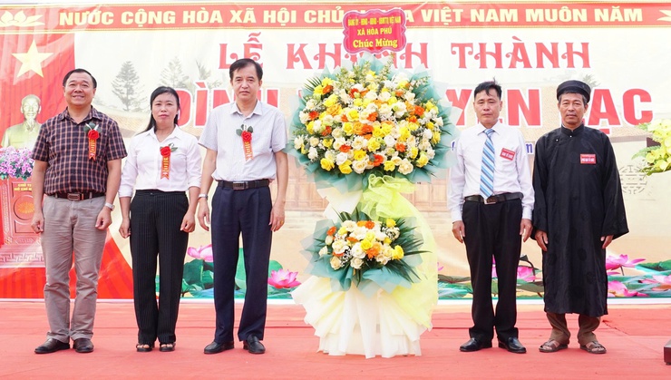 Lễ khánh thành Đình Yên Lạc, xã Hoà Phú- Ảnh 4.