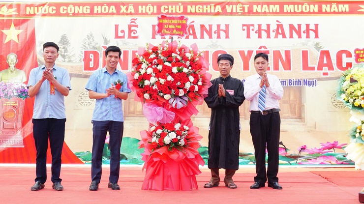 Lễ khánh thành Đình Yên Lạc, xã Hoà Phú- Ảnh 5.