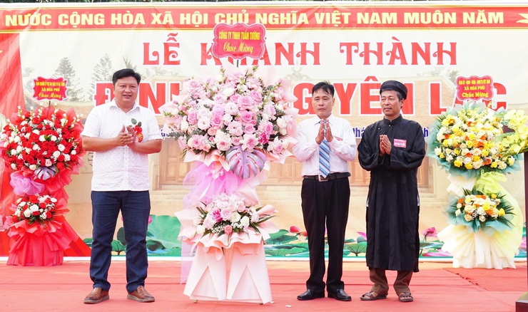 Lễ khánh thành Đình Yên Lạc, xã Hoà Phú- Ảnh 6.