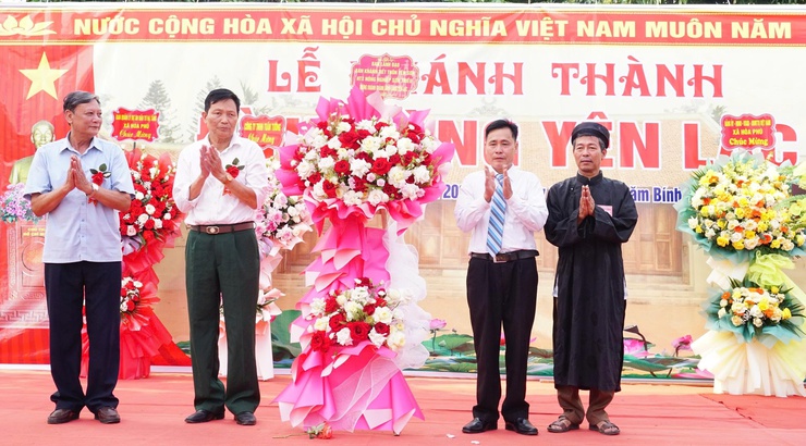Lễ khánh thành Đình Yên Lạc, xã Hoà Phú- Ảnh 8.