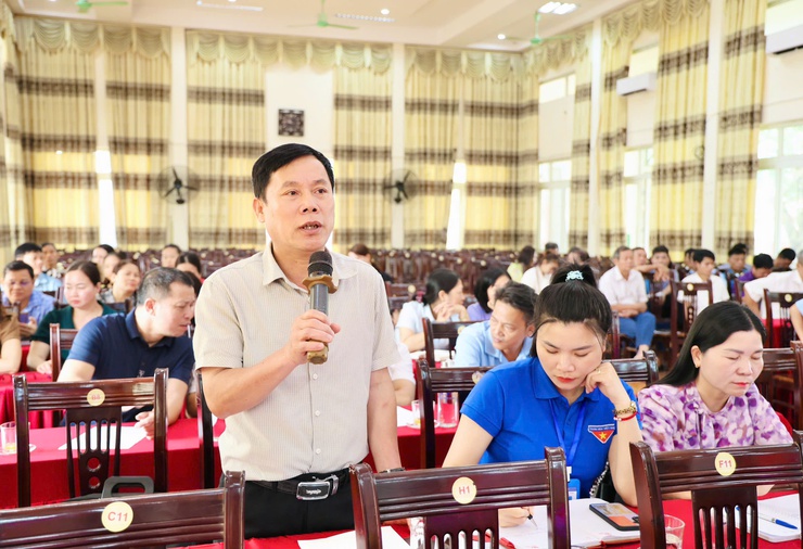 Hội nghị triển khai kế hoạch đẩy mạnh tích hợp tài khoản hưởng an sinh xã hội trên ứng dụng VneID; Làm sạch dữ liệu Người có công; tiếp tục thực hiện truy thu tiền trợ cấp của đối tượng con đẻ người nhiễm CĐHH theo Kết luận số 256- Ảnh 5.