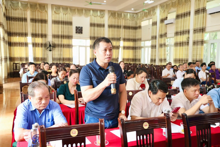 Hội nghị triển khai kế hoạch đẩy mạnh tích hợp tài khoản hưởng an sinh xã hội trên ứng dụng VneID; Làm sạch dữ liệu Người có công; tiếp tục thực hiện truy thu tiền trợ cấp của đối tượng con đẻ người nhiễm CĐHH theo Kết luận số 256- Ảnh 8.