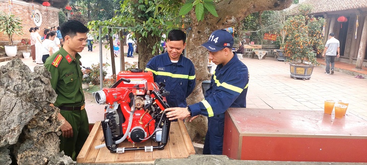 Tăng cường kiểm tra, đảm bảo an toàn PCCC tại chùa Tây Phương dịp Lễ hội truyền thống năm 2026- Ảnh 2.