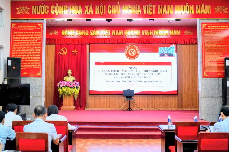 ĐẢNG ỦY XÃ TÂY PHƯƠNG THAM DỰ HỘI NGHỊ TOÀN QUỐC VỀ CÔNG TÁC KIỂM TRA, GIÁM SÁT- Ảnh 3.
