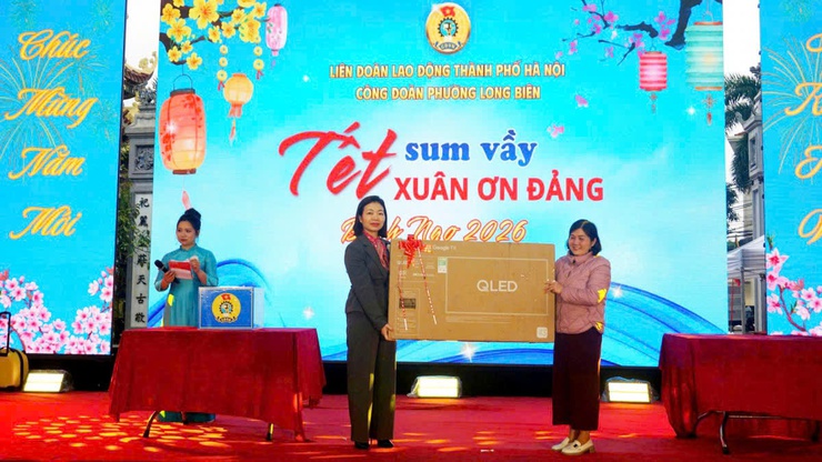 Công đoàn phường Long Biên: đẩy mạnh chăm lo đời sống đoàn viên gắn với các phong trào thi đua năm 2026- Ảnh 2.