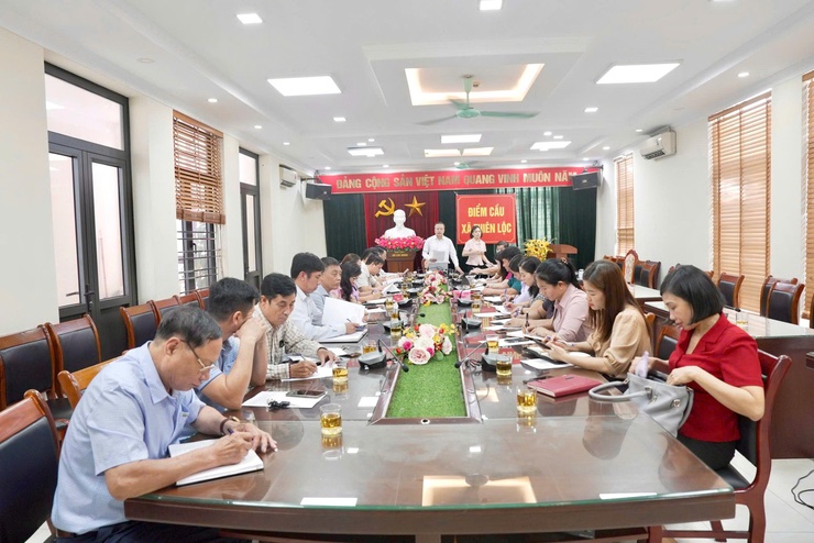 Ban Văn hóa – Xã hội HĐND xã Thiên Lộc triển khai Kế hoạch khảo sát UBND xã và các cơ quan chuyên môn thuộc UBND xã trong việc thực hiện Đề án toàn dân tham gia bảo vệ Quốc phòng – An ninh- Ảnh 1.
