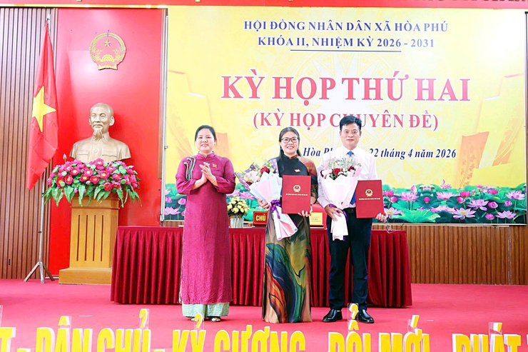 HĐND xã Hòa Phú: Tổ chức Kỳ họp chuyên đề - Kỳ họp thứ II, nhiệm kỳ 2026 -2031- Ảnh 3.