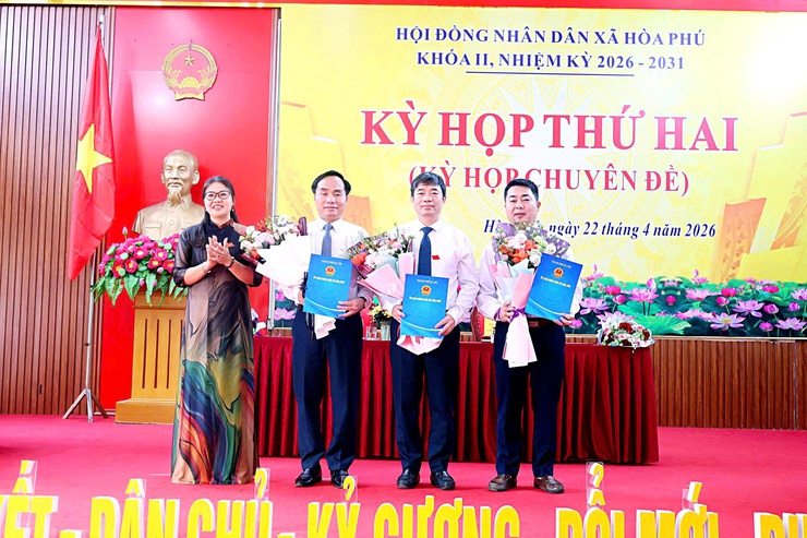 HĐND xã Hòa Phú: Tổ chức Kỳ họp chuyên đề - Kỳ họp thứ II, nhiệm kỳ 2026 -2031- Ảnh 4.