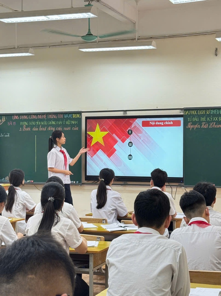 ỨNG DỤNG AI VÀ CÔNG NGHỆ THÔNG TIN TRONG DẠY HỌC LỊCH SỬ & ĐỊA LÝ: ĐỔI MỚI PHƯƠNG PHÁP, PHÁT TRIỂN NĂNG LỰC HỌC SINH- Ảnh 4.