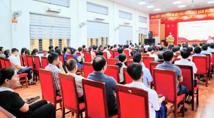 Tây Phương tổ chức Hội nghị cán bộ chủ chốt thực hiện quy trình kiện toàn, bổ sung Ủy viên Ban Chấp hành Đảng bộ xã nhiệm kỳ 2025 - 2030- Ảnh 7.