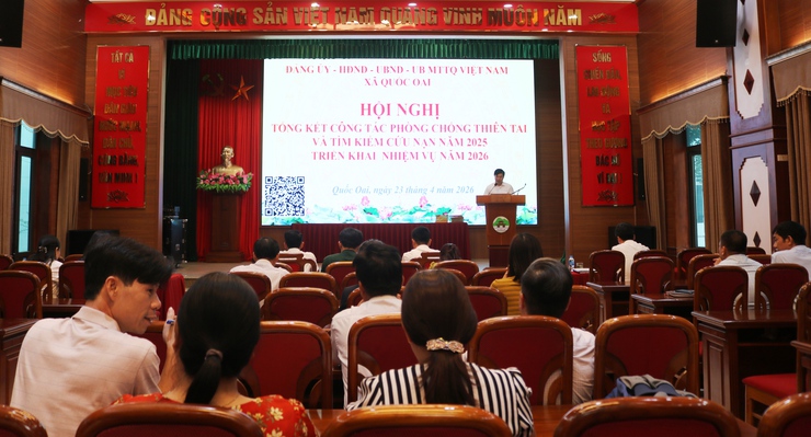 QUỐC OAI TỔNG KẾT CÔNG TÁC PHÒNG, CHỐNG THIÊN TAI NĂM 2025 – CHỦ ĐỘNG ỨNG PHÓ, SẴN SÀNG CHO NĂM 2026- Ảnh 2.