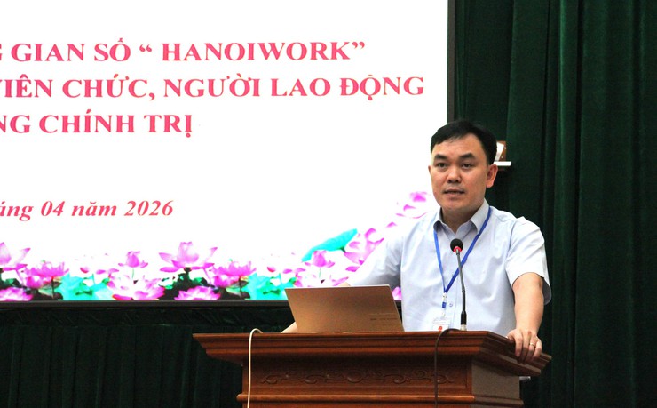 Hòa Lạc tập huấn sử dụng nền tảng “HanoiWork”, thúc đẩy hình thành môi trường làm việc số thống nhất- Ảnh 5.