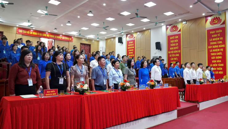 Đại hội đại biểu Hội Liên hiệp Thanh niên Việt Nam xã Yên Lãng lần thứ I, nhiệm kỳ 2026-2029- Ảnh 1.