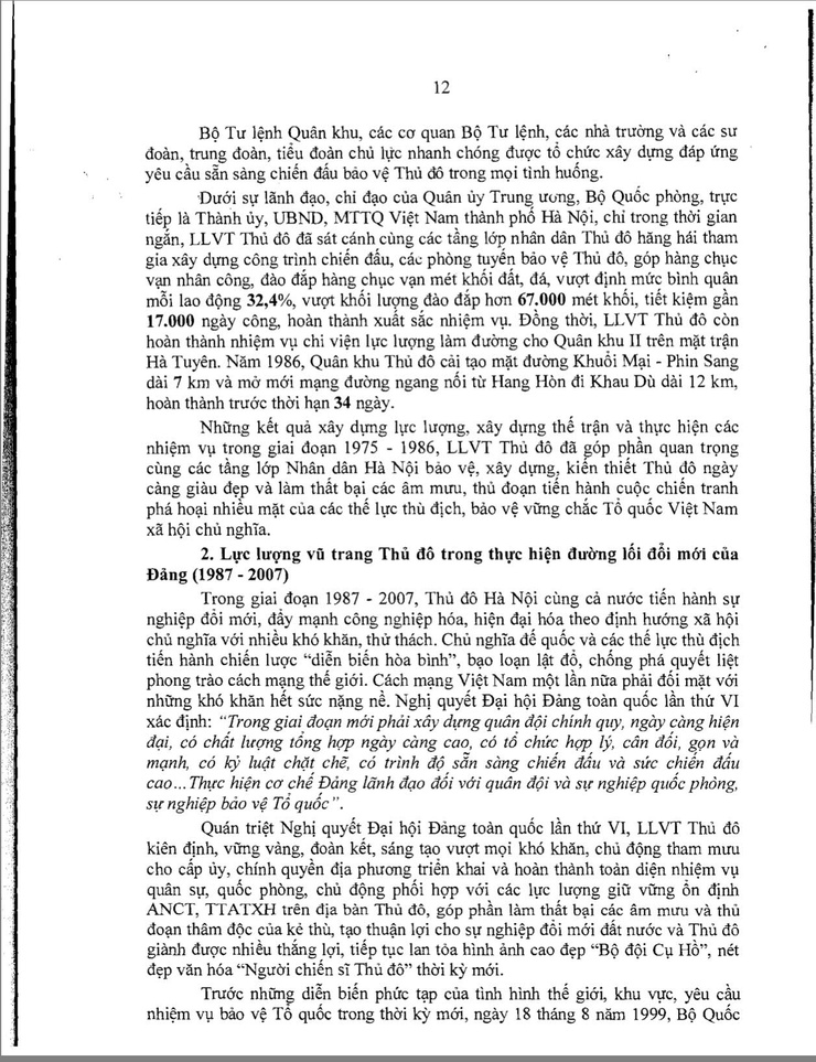 ĐỀ CƯƠNG TUYÊN TRUYỀN 80 NĂM XÂY DỰNG, CHIẾN ĐẤU VÀ TRƯỞNG THÀNH CỦA LỰC LƯỢNG VŨ TRANG THỦ ĐÔ HÀ NỘI (19/10/1946 - 19/10/2026).- Ảnh 11.