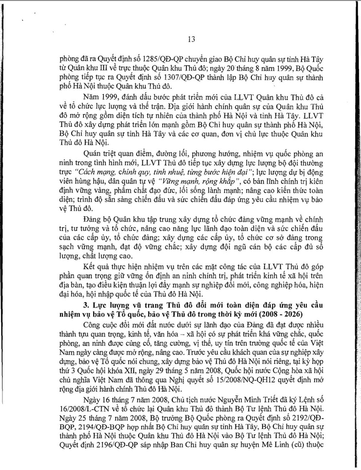 ĐỀ CƯƠNG TUYÊN TRUYỀN 80 NĂM XÂY DỰNG, CHIẾN ĐẤU VÀ TRƯỞNG THÀNH CỦA LỰC LƯỢNG VŨ TRANG THỦ ĐÔ HÀ NỘI (19/10/1946 - 19/10/2026).- Ảnh 12.